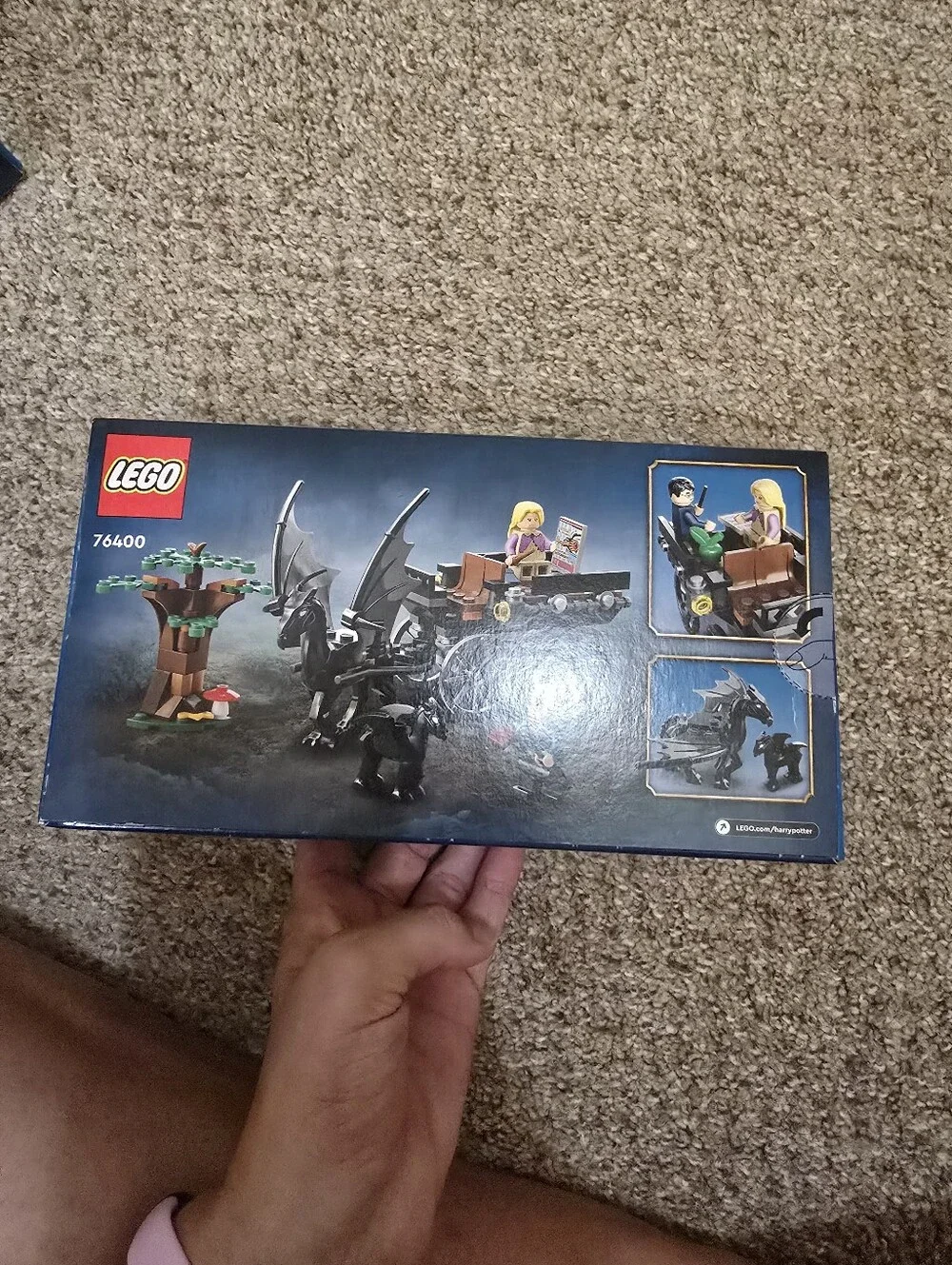 Lego Harry Potter Hogwarts Carriage and Thestrals Nib